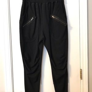 Black jogger pants